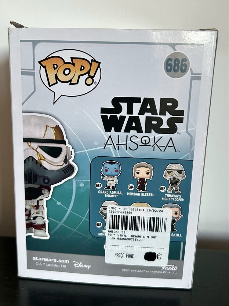 Funko Pop Star Wars Night Throoper NOVO