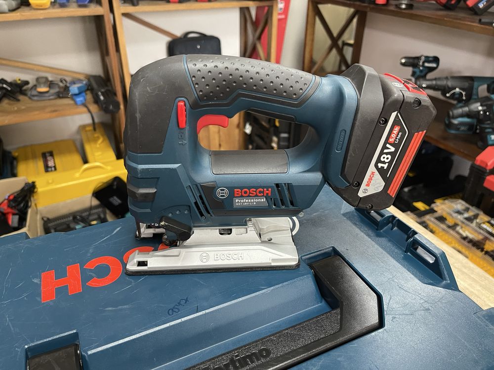 Bosch GST 18V-Li B L-Boxx / акумуляторний лобзик Бош