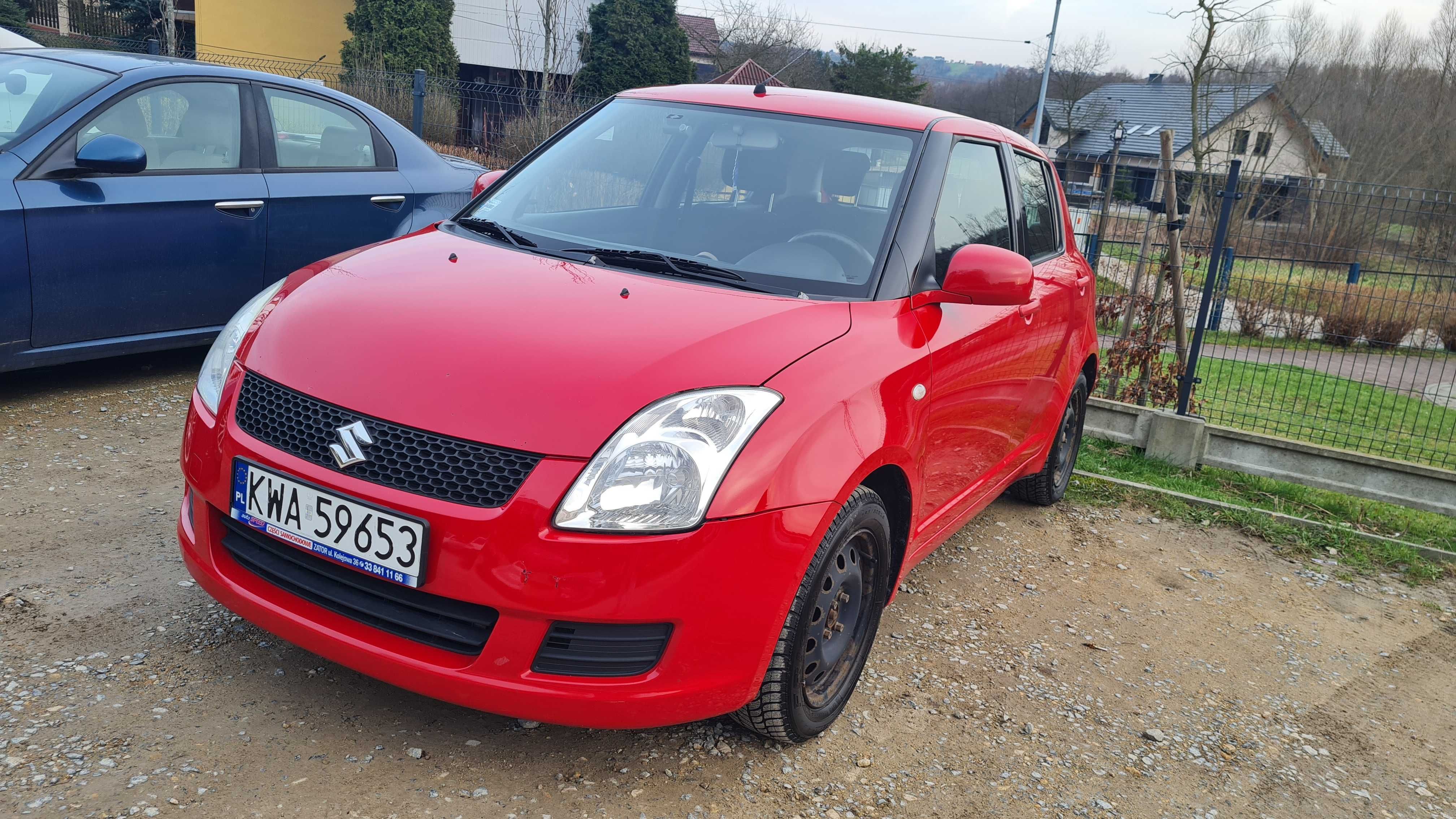 suzuki swift 2009 1.3 benzyna, 5 drzwi