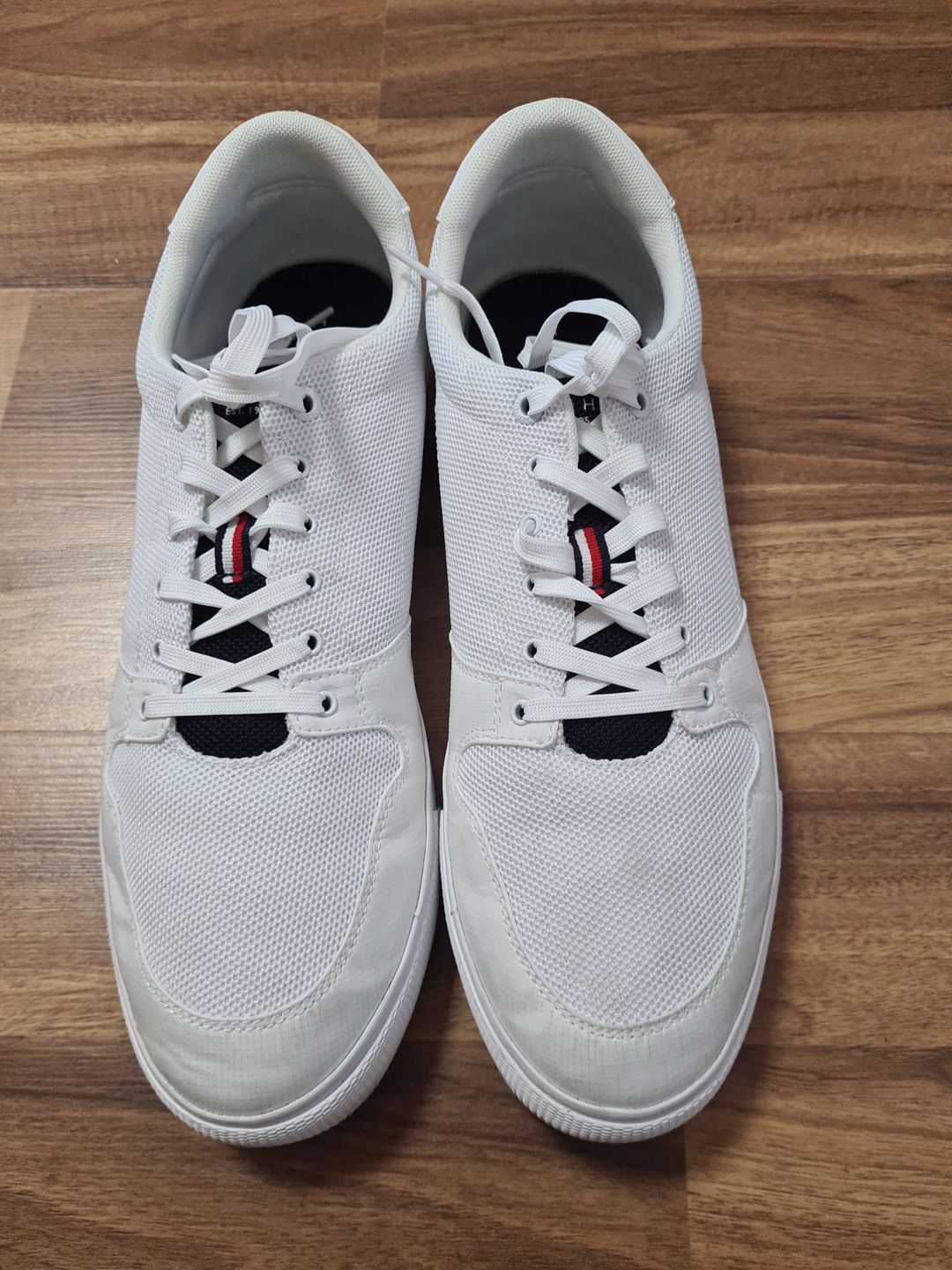 Tommy Hilfiger trampki sneakersy niskie męskie Białe rozmiar 44