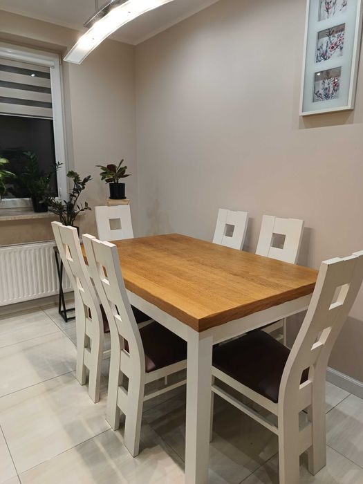 Krzesła do jadalni 6 sztuk