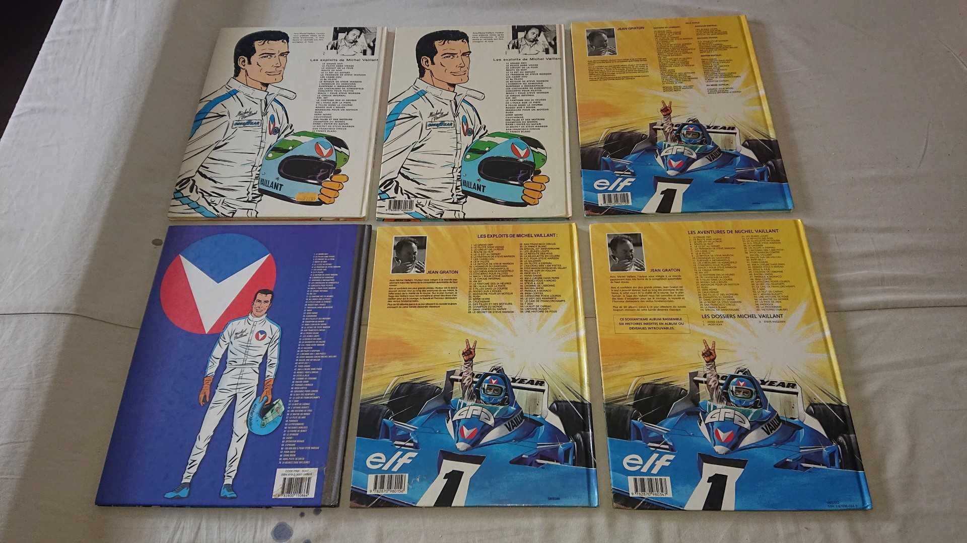 Michel Vaillant - 11 Livros (7 não editados em PT)