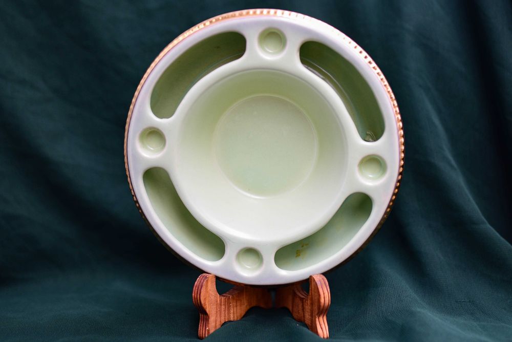 Ceramiczny stroik adwentowy na cztery świece