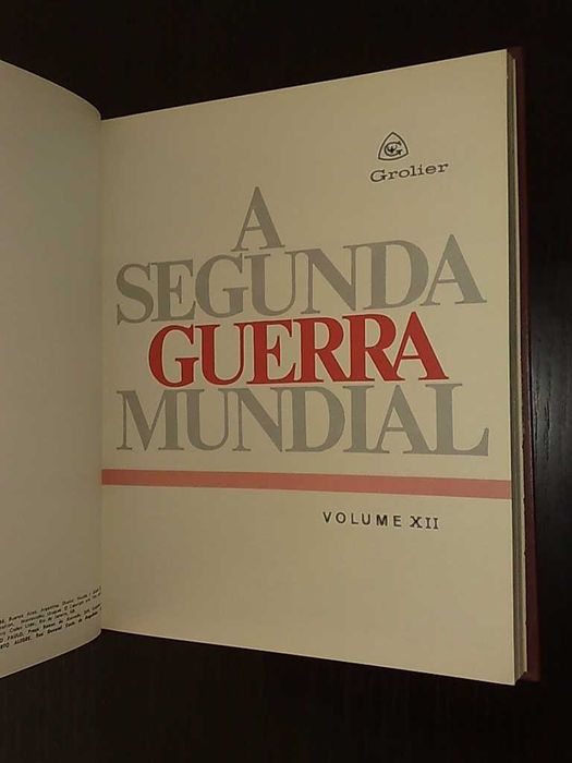 Segunda Guerra Mundial - 12 volumes da Grolier