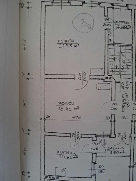 Mieszkanie w Centrum Szubina 55m2