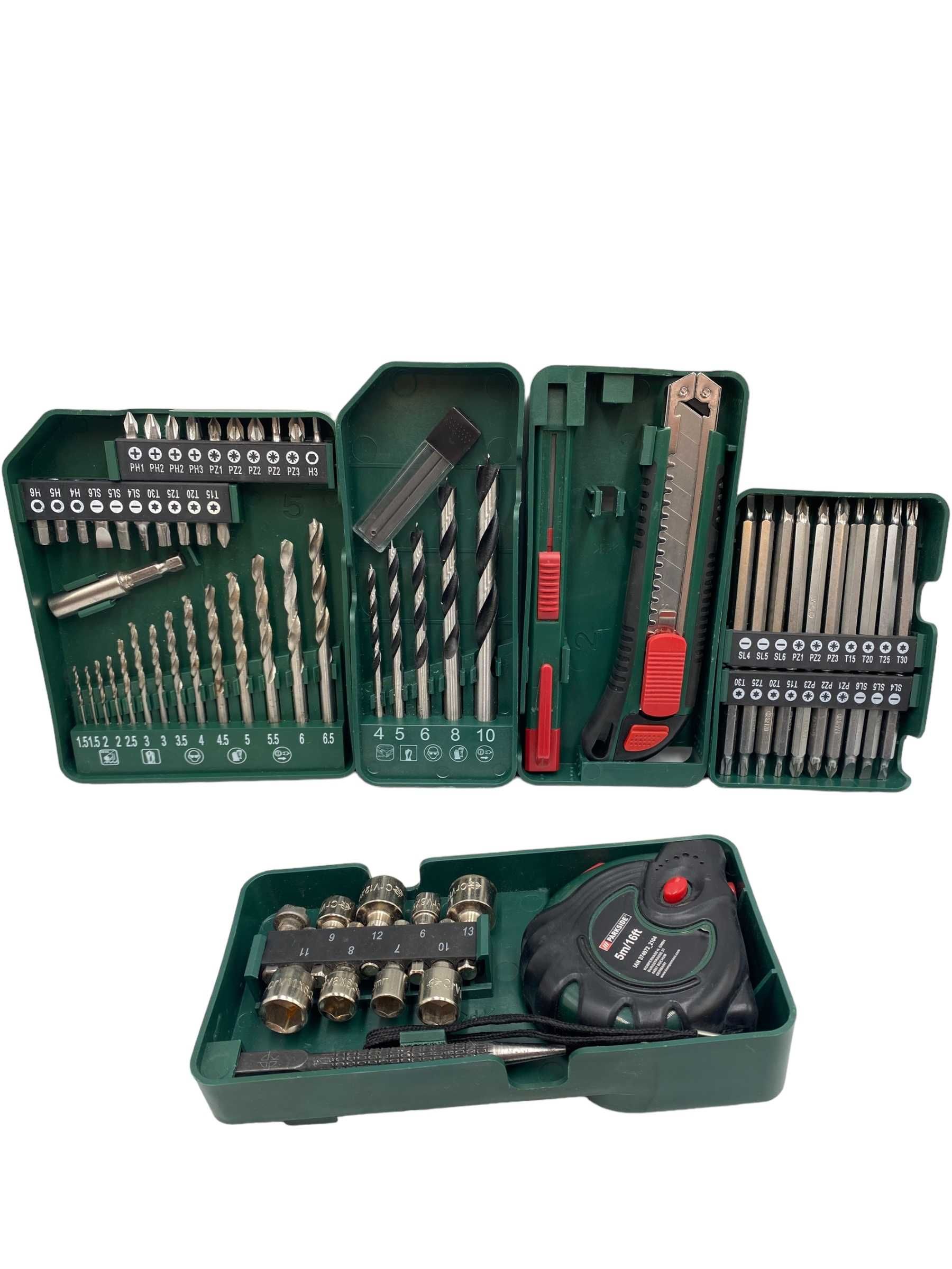Wiertarko-wkrętarka bezudarowa Parkside PABS 20-Li F7 20 V Komplet