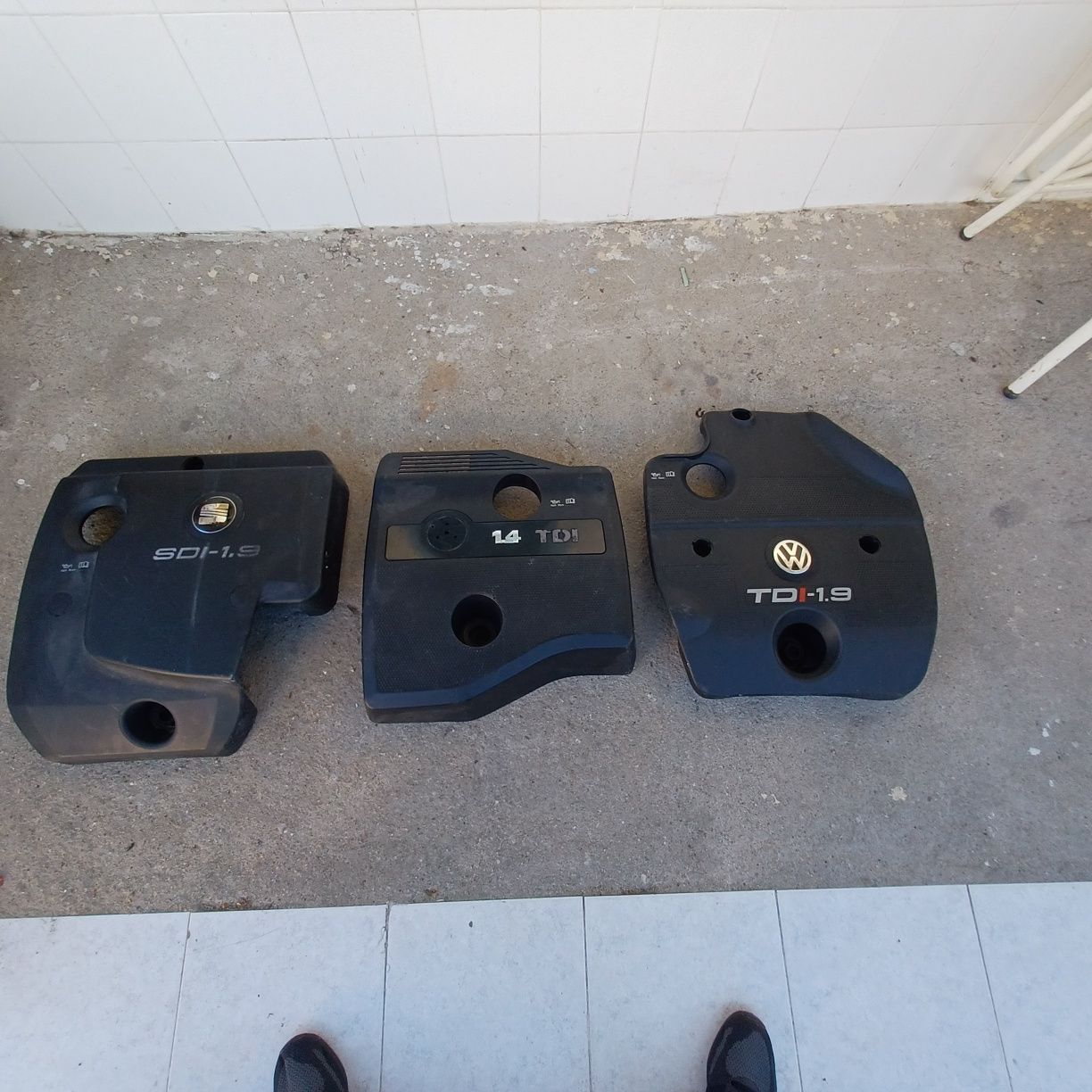 Tampas para motor