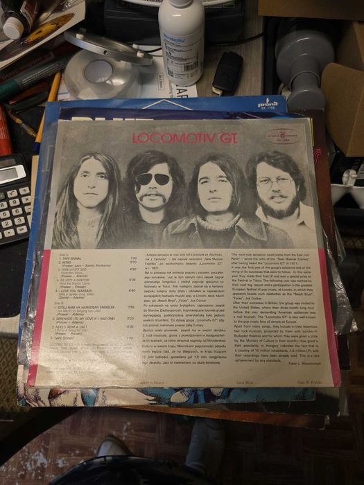 Locomotiv Gt płyta winylowa