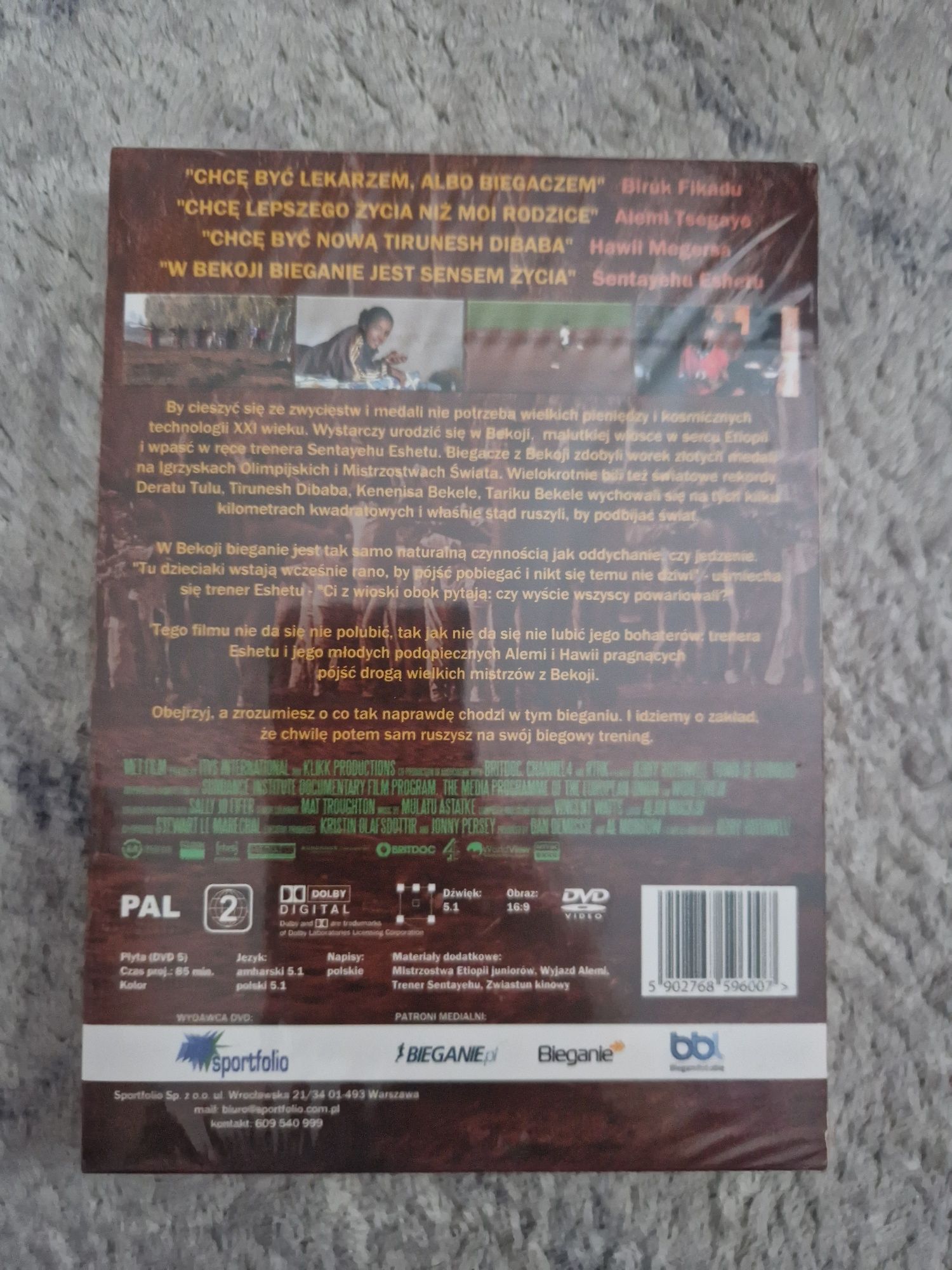 Film DVD Town of Runner Miasteczko biegaczy Nowy