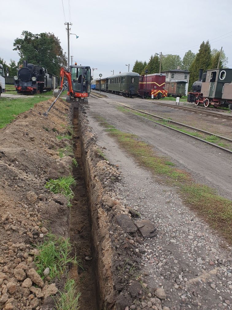 Usługi minikoparką, wywrotka, łódzkie, mazowieckie