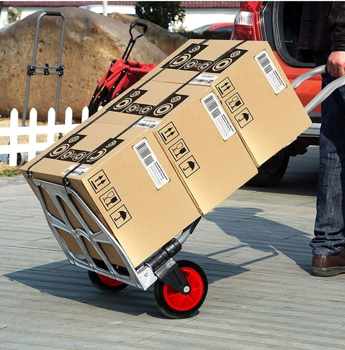 Składany wózek transportowy udźwig do 60 kg, wózek do transportu