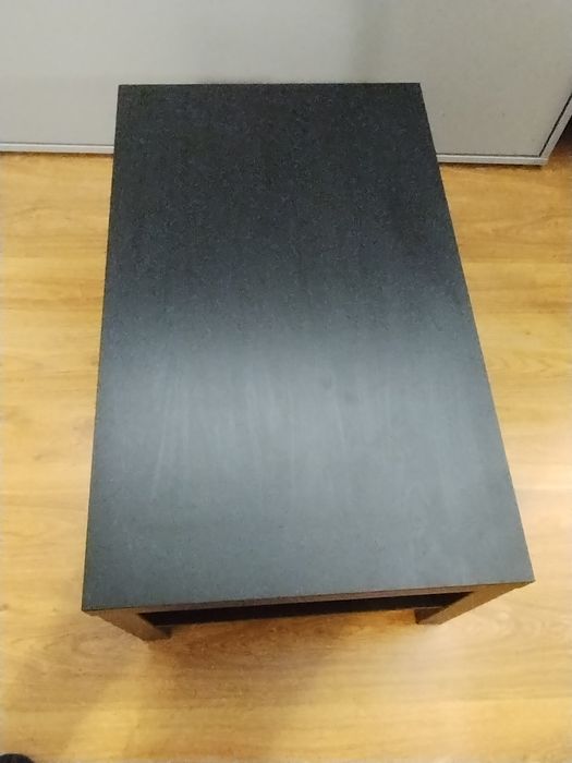 Stolik Lack Ikea czarny 90x55x45