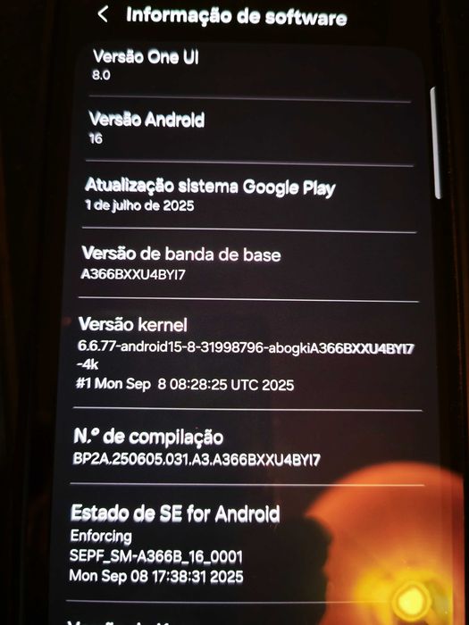 Samsung Galaxy A36 5G 8GB - 256Gb - Como novo