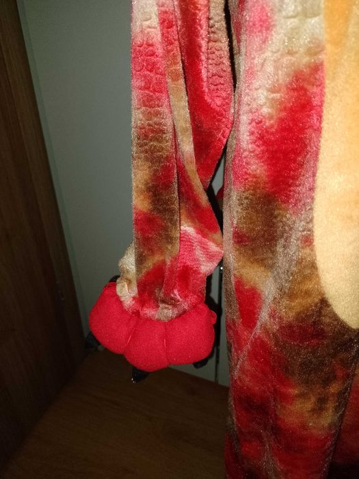 NOWY strój karnawałowy DINOZAURA SMOKA przebranie kostium 122/128 (130