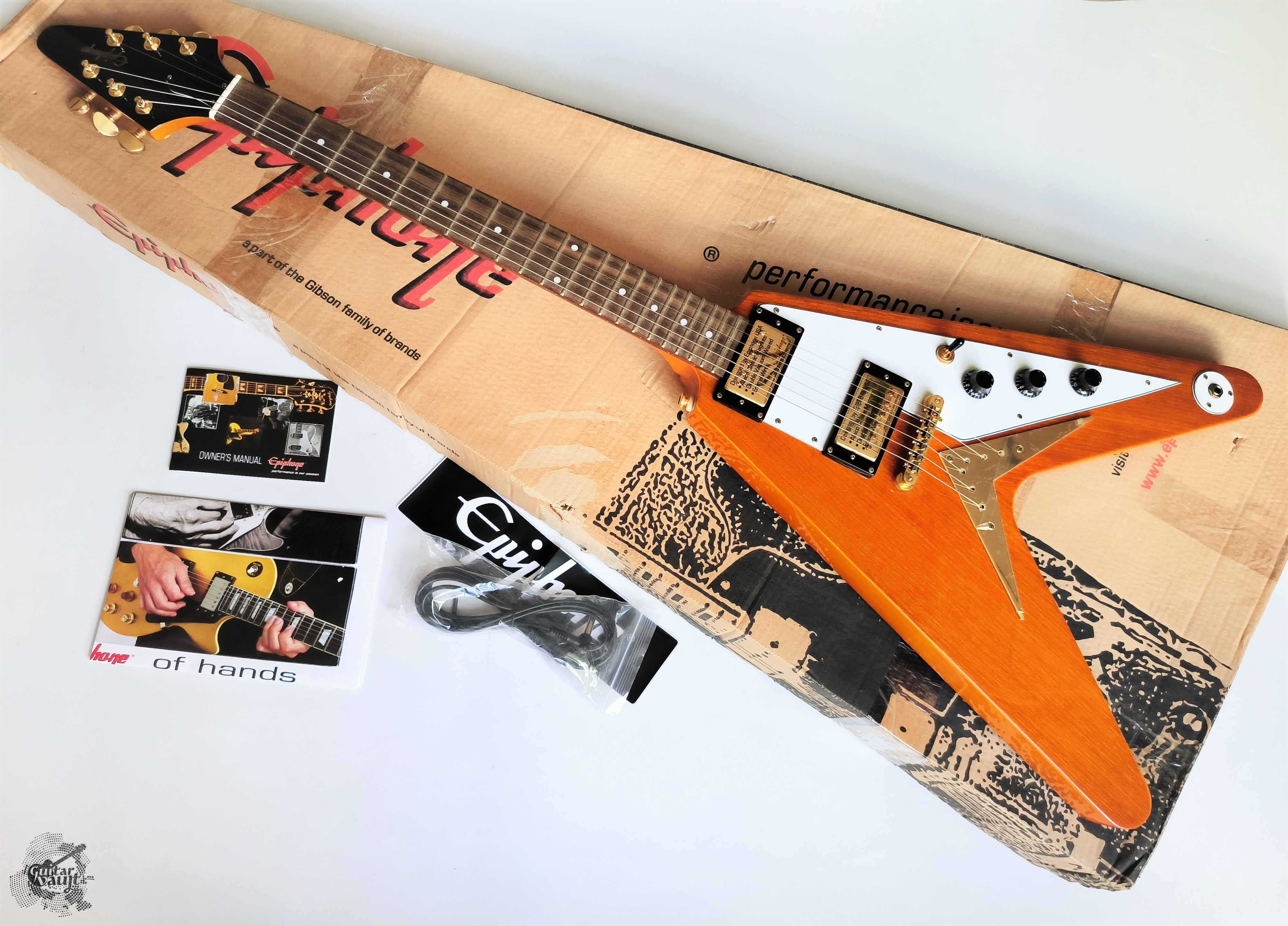 Новий old stock Epiphone '58 Korina Flying V '2011