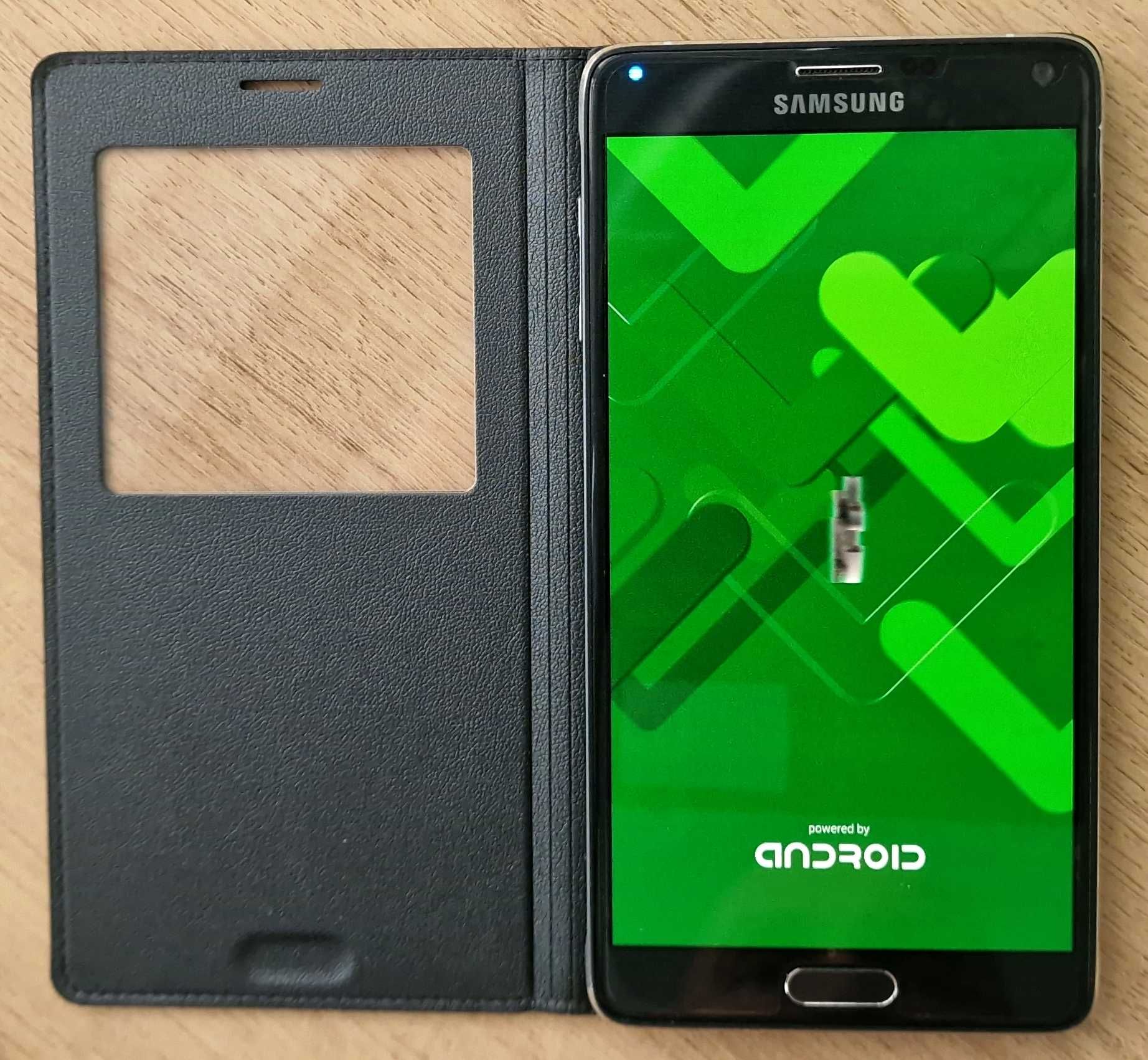 Samsung Galaxy Note 4 + nowe etui + ładowarka i etui na baterię
