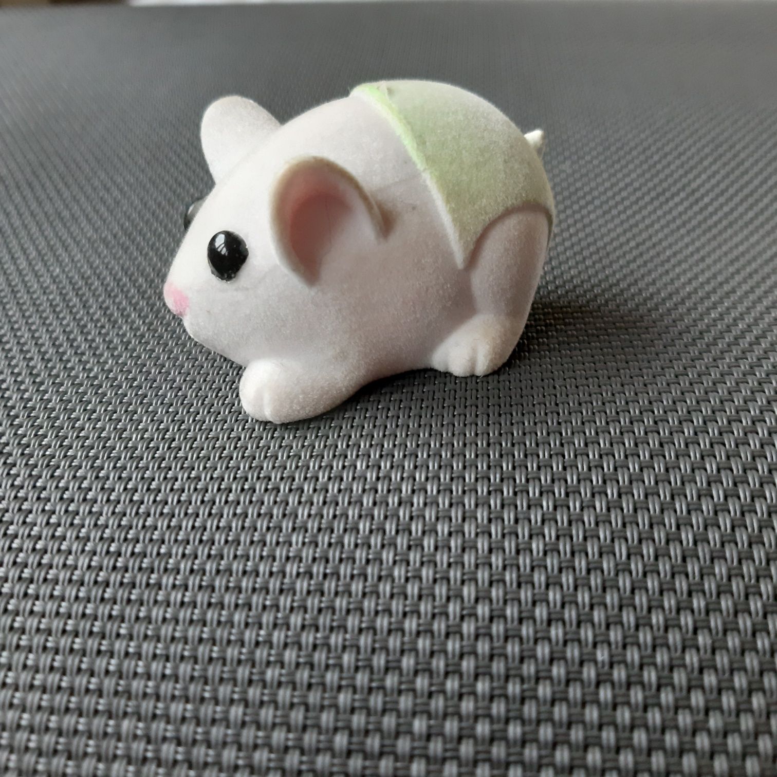 Mysz chomik myszka biała Zhu zhu pets unikat zabawka figurka