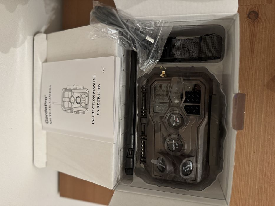 Câmera GardePro X50 4G com aplicação para telemóvel