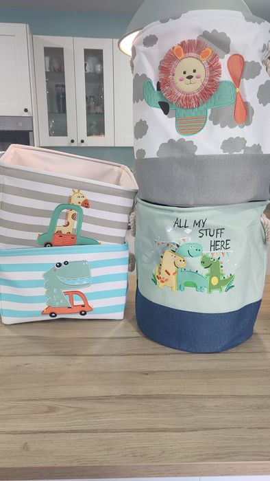 Cesto de arrumação infantil