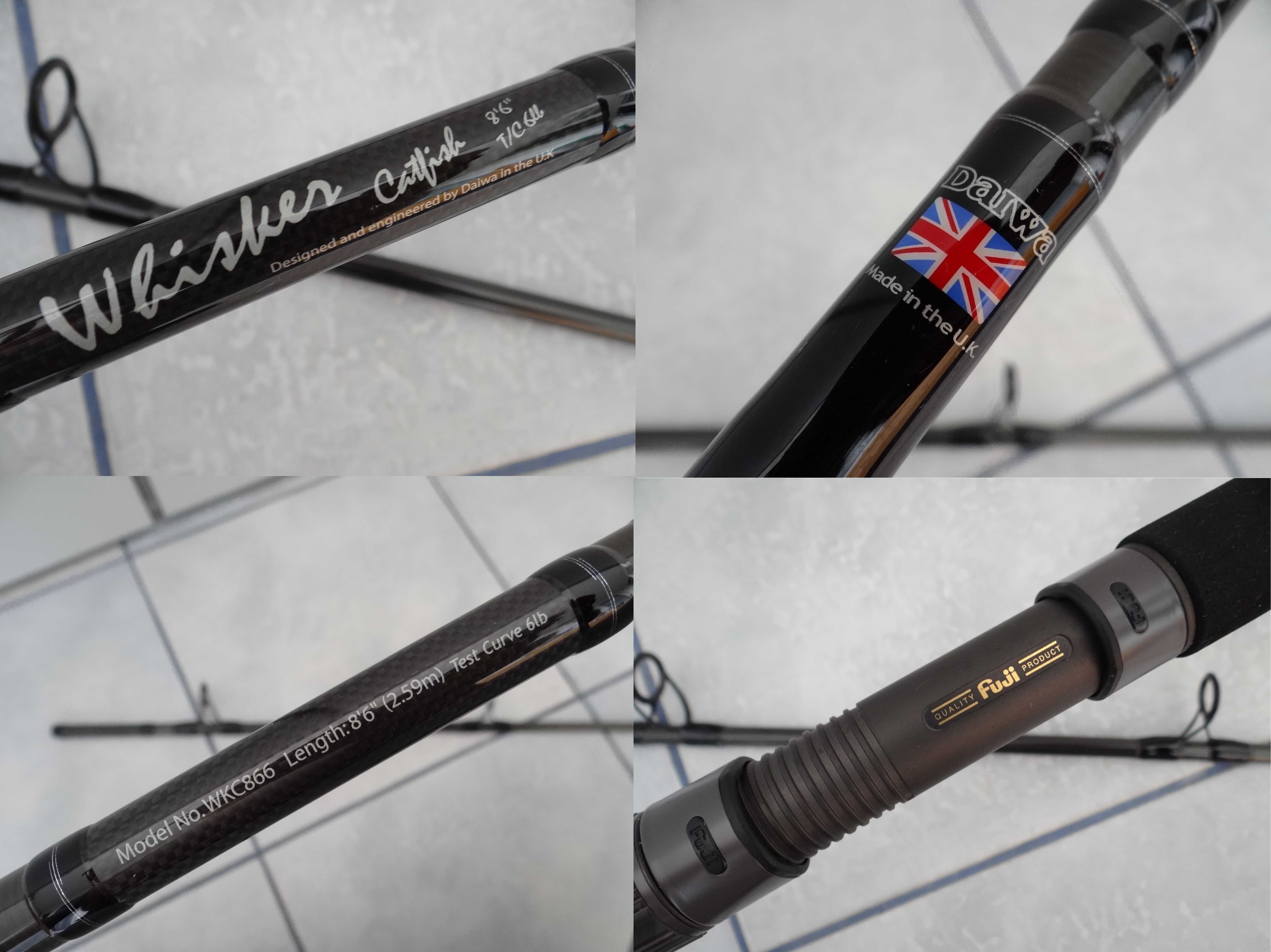 Wędka Sumowa Daiwa Whisker CatFish 8'6" 6lb Made in U.K.