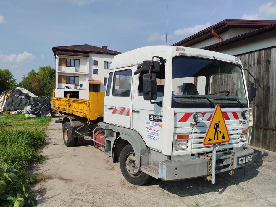 Renault Midliner, Midlum, Wywrotka Zimowe utrzymanie dróg pług kiper