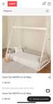 Cama tipi/montessori Zippy branca 140x70cm