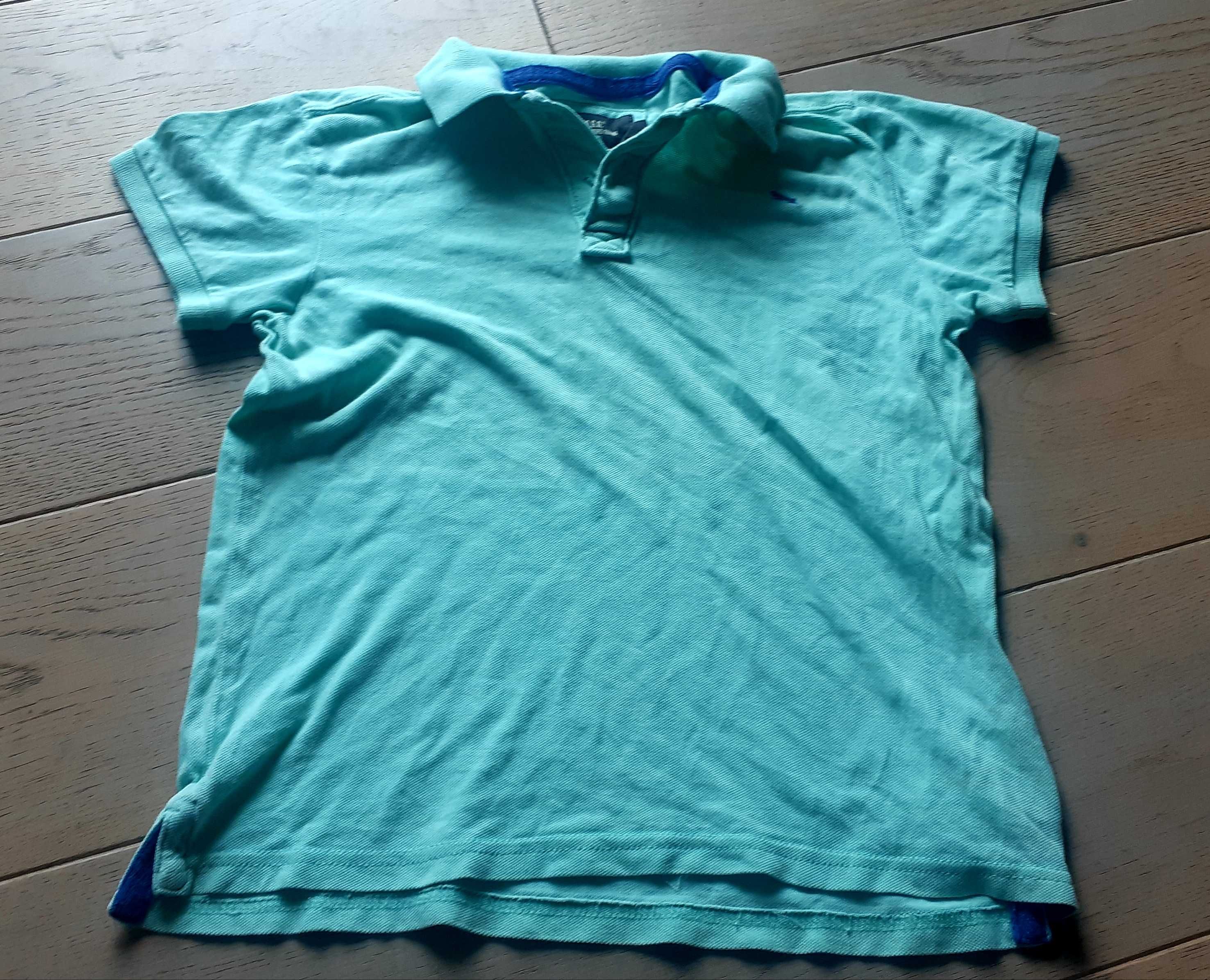 koszulka t-shirt H&M dla chłopca  100% bawełna 8 9 10 lat 134 140 polo