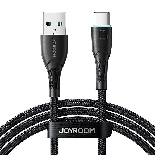 Kabel Joyroom Starry series Sa32-ac6/100w Usb-a / Usb-c 1m - czarny