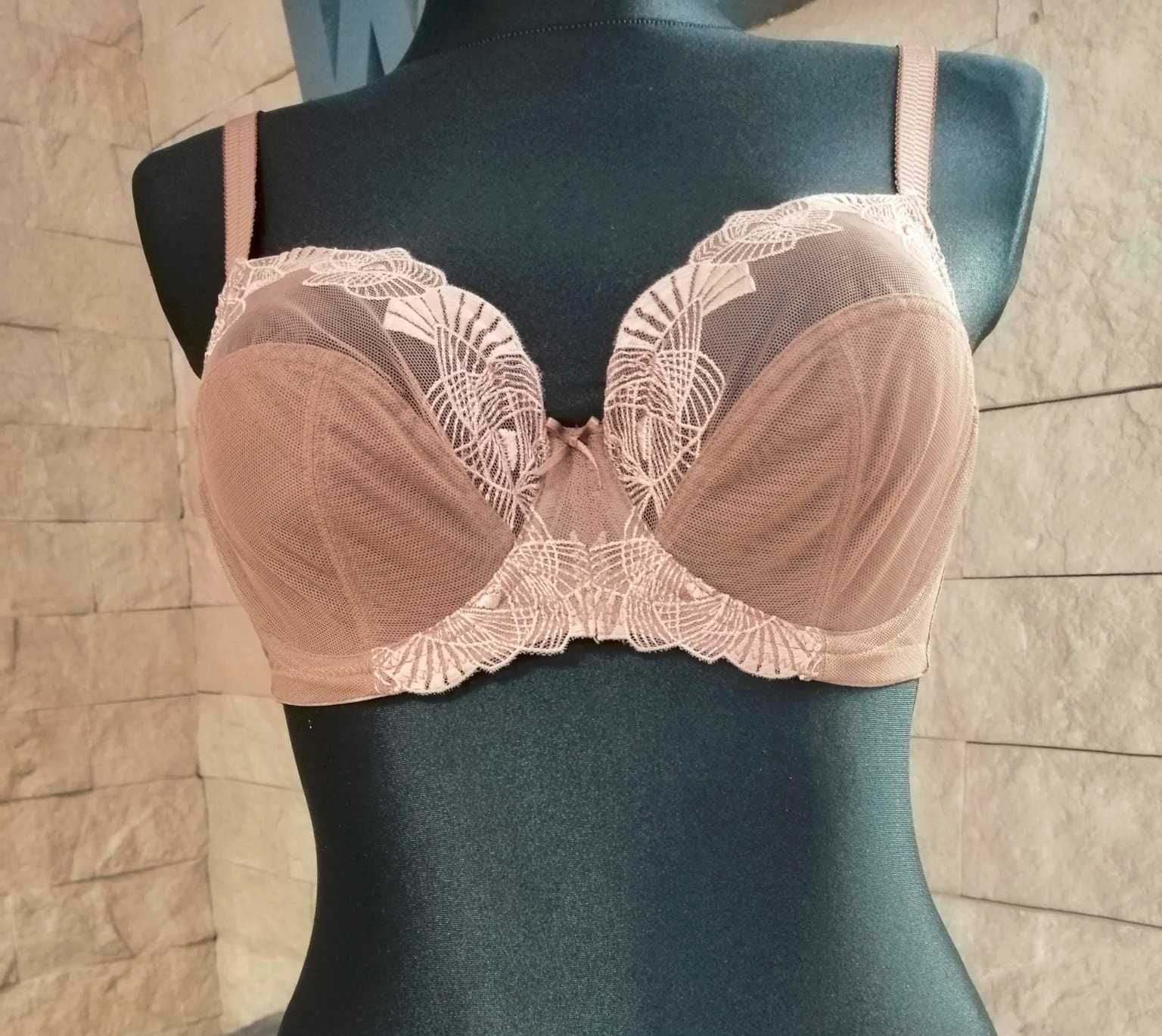 BIUSTONOSZ Loretta Balconnet rozmiar EU:65G , kolor carmel