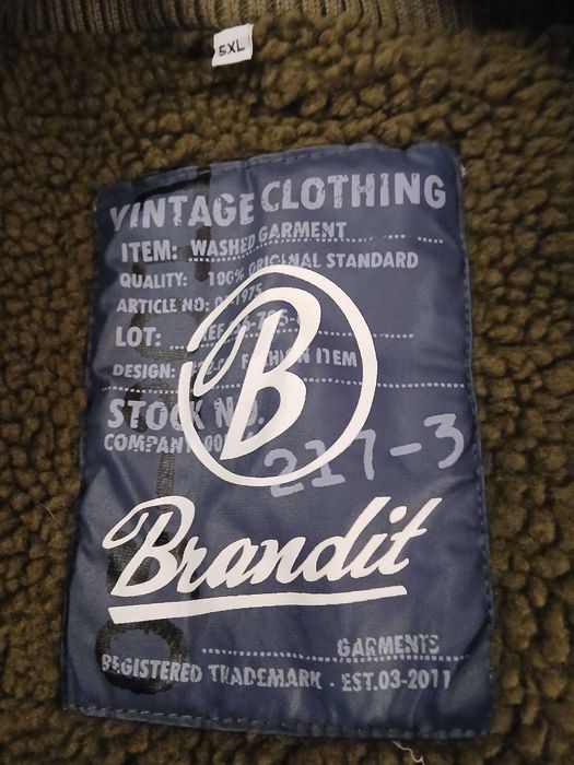 Brandit kurtka męska parka z kapturem M65 Giant rozmiar 5XL