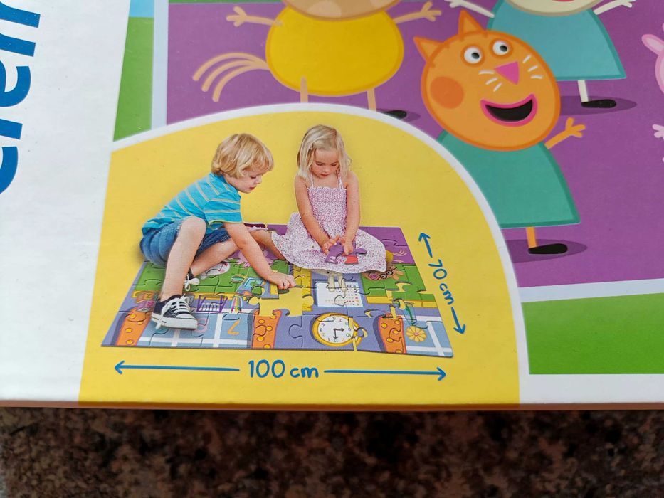 Zestaw puzzli 3+ Peppa, Strażak Sam, Czuczu