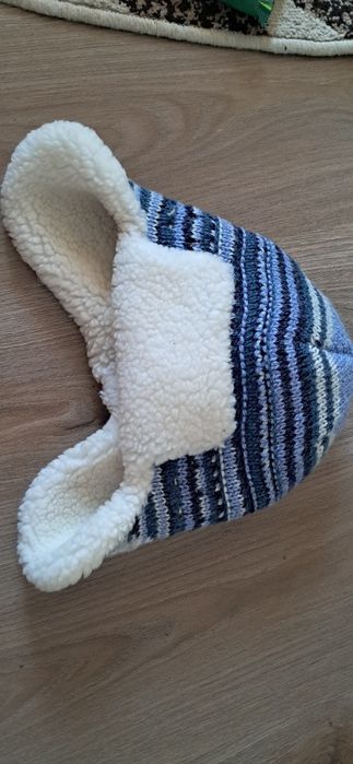 Шапка ушанка зимова