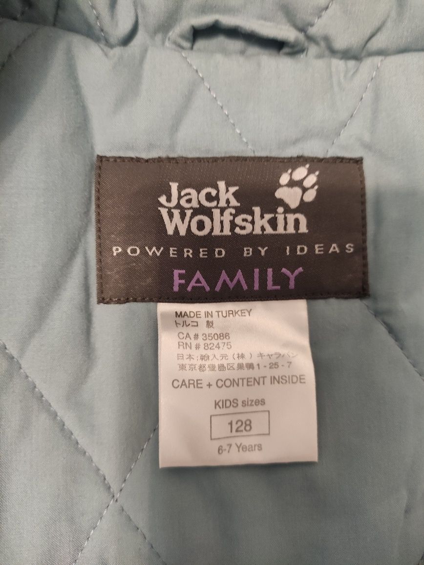 Дитяча куртка 6-7 років Jack wolfskin