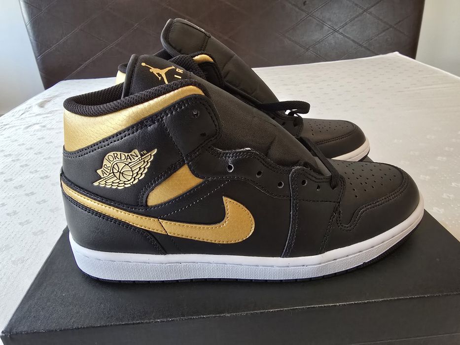 Buty Nike Jordan 1 MID Gold roz.44