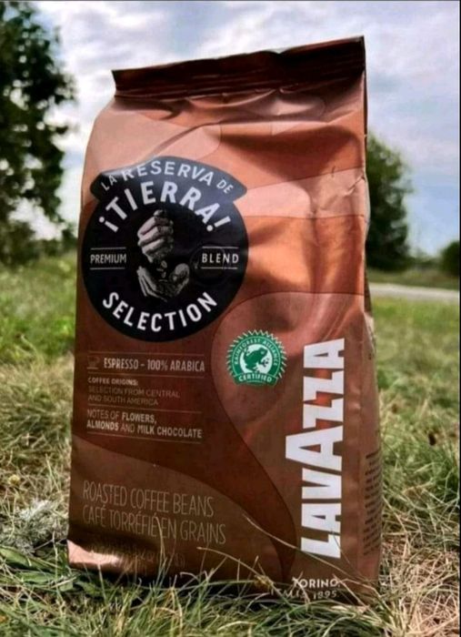 Lavazza Tierra 1кг в зернах