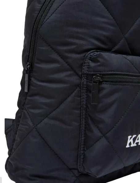 Karl Kani - plecak - czarny signature Quilted