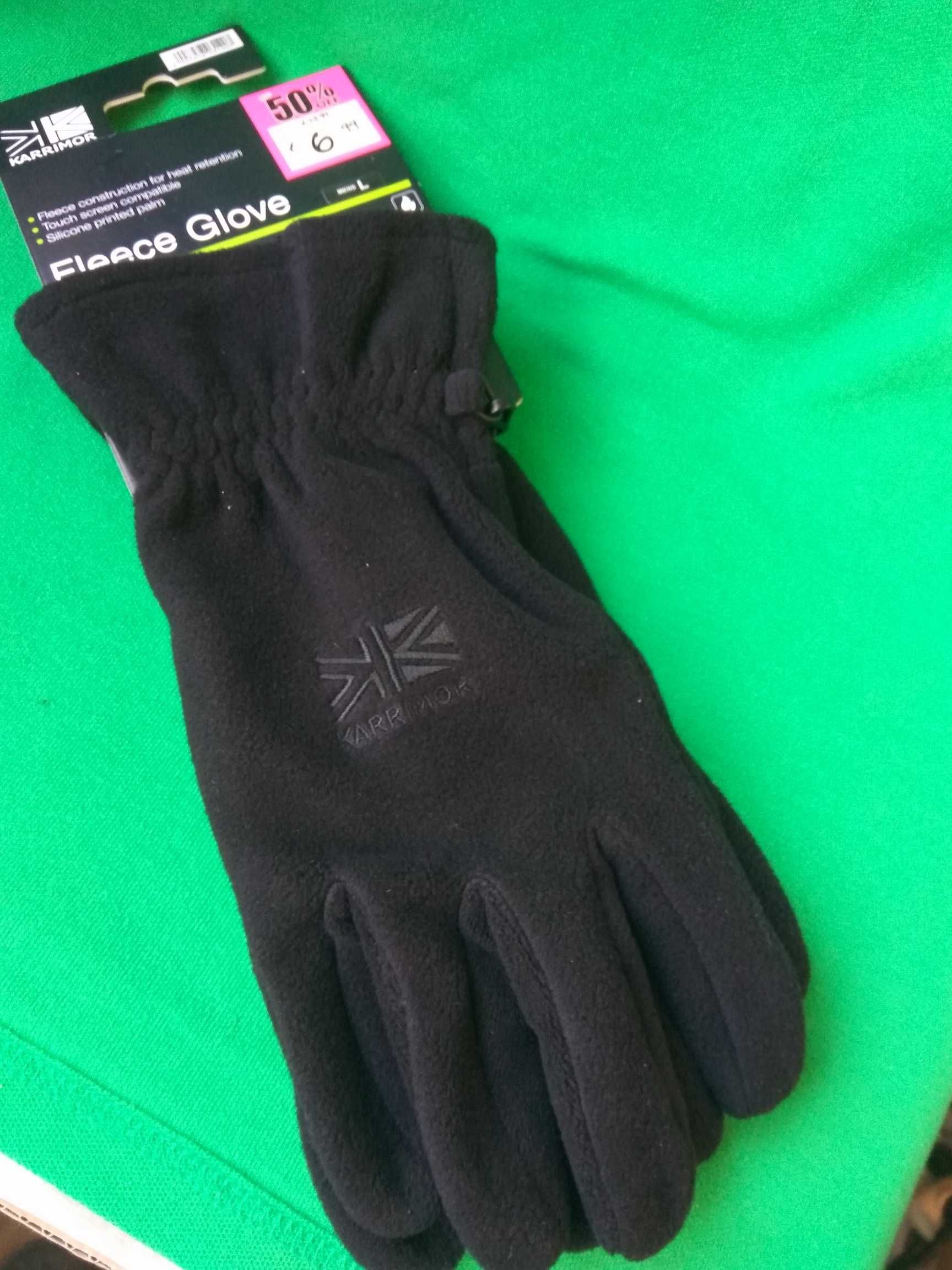 размер Л перчатки Karrimor зимние мужские флисовые