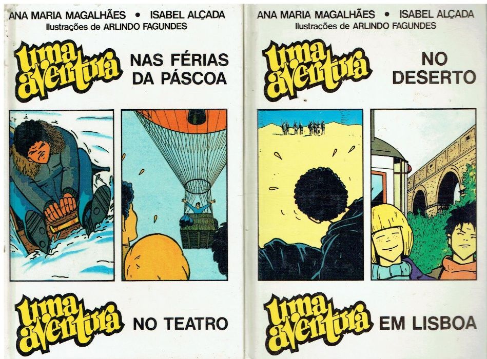 7777 Colecção Uma Aventura de Ana Maria Magalhães e Isabel Alçada