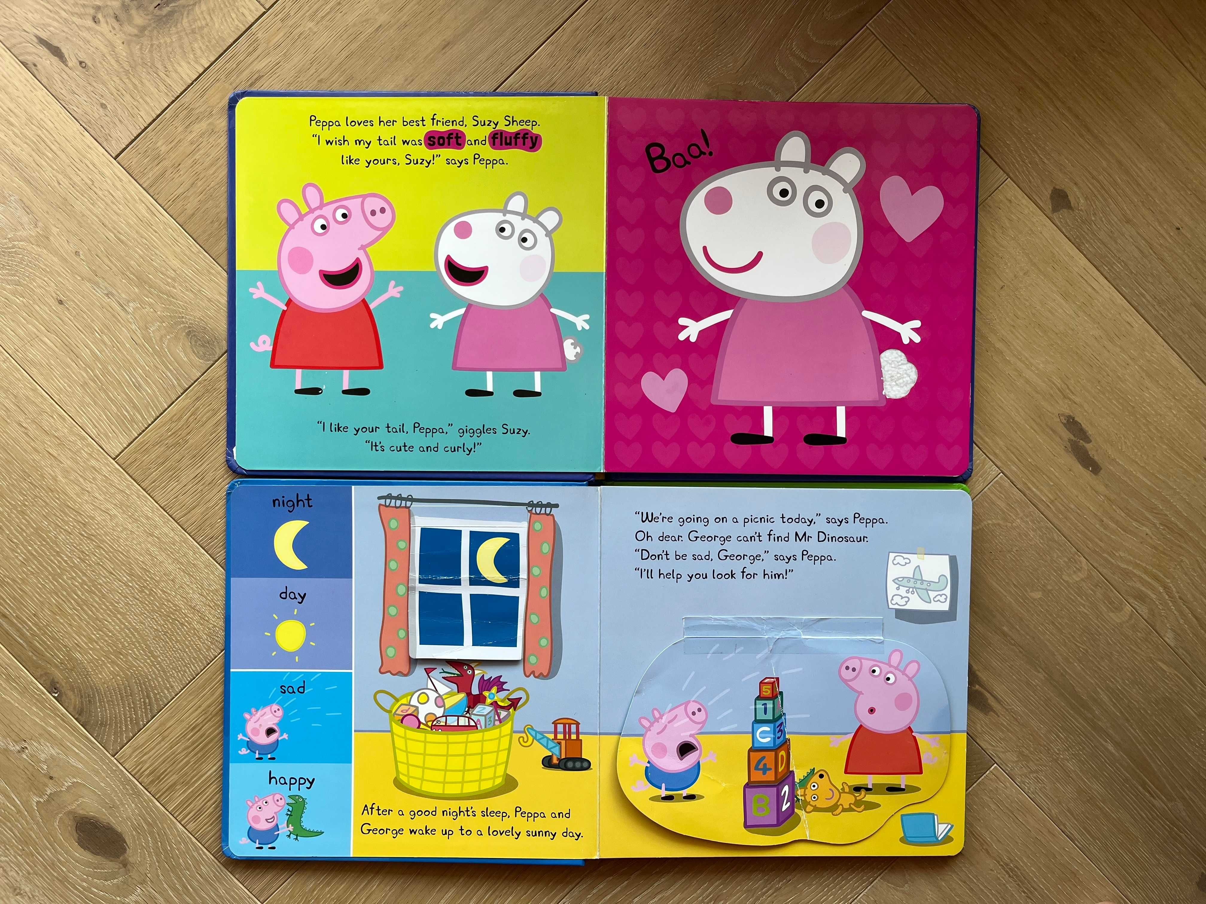 OKAZJA!!! Zestaw 2 książek świnka Peppa pig po angielsku