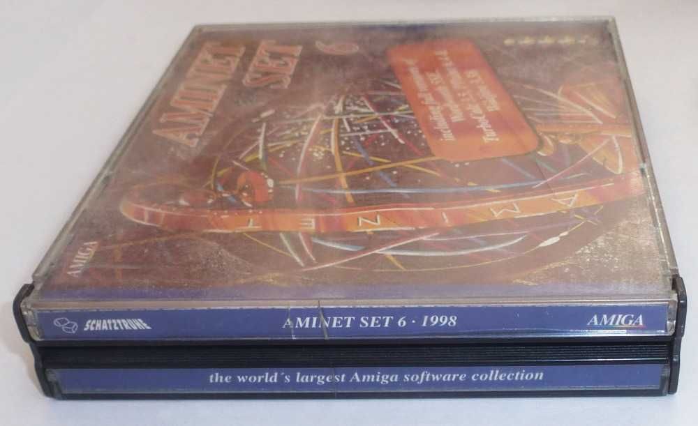 AMINET SET 6 zestaw oprogramowania Amiga 4CD 1998r płyty stan idealny