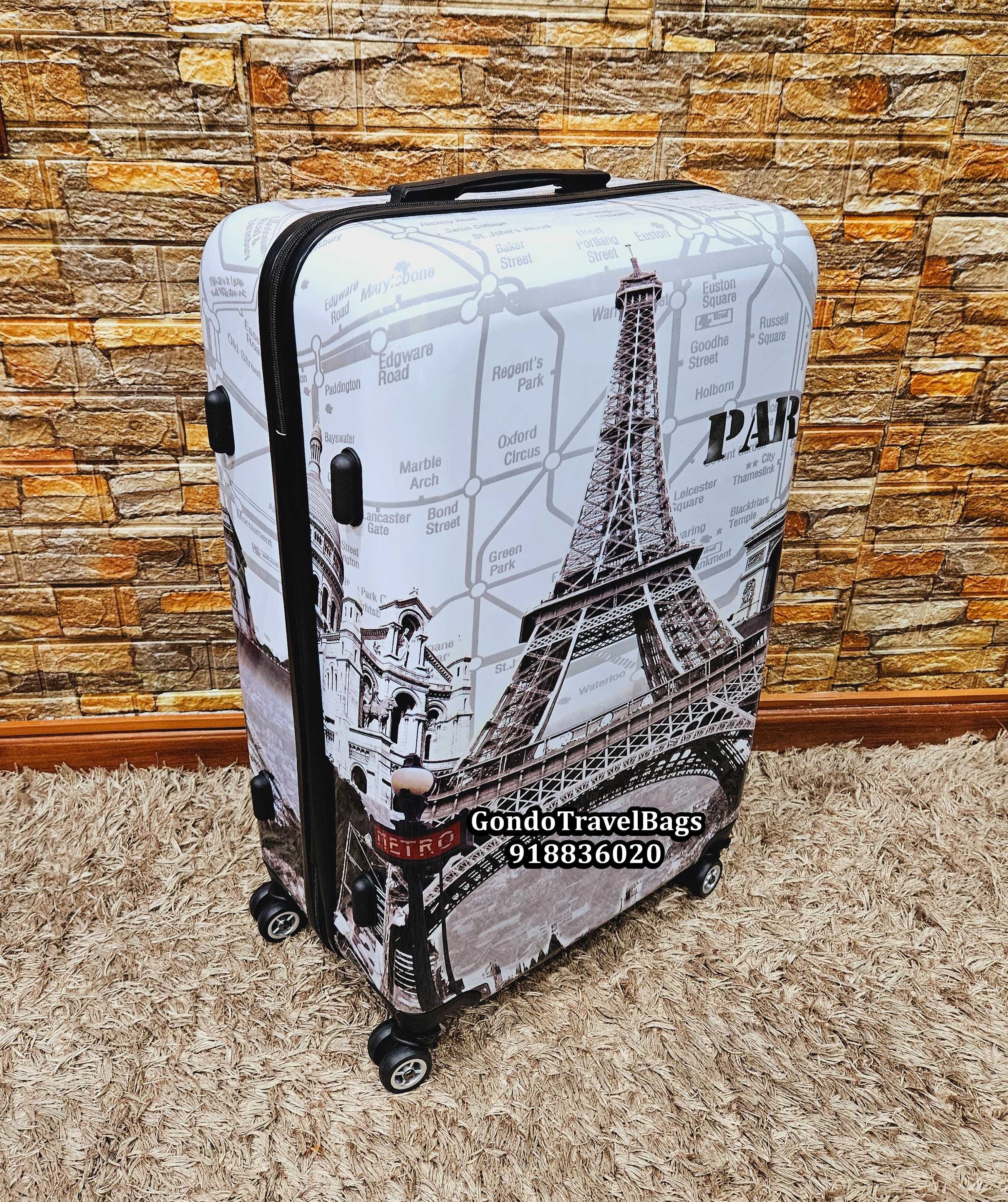 MALA PORÃO MÉDIA 23Kg - NOVAS - Policarbonato - Com Trolley Viagem