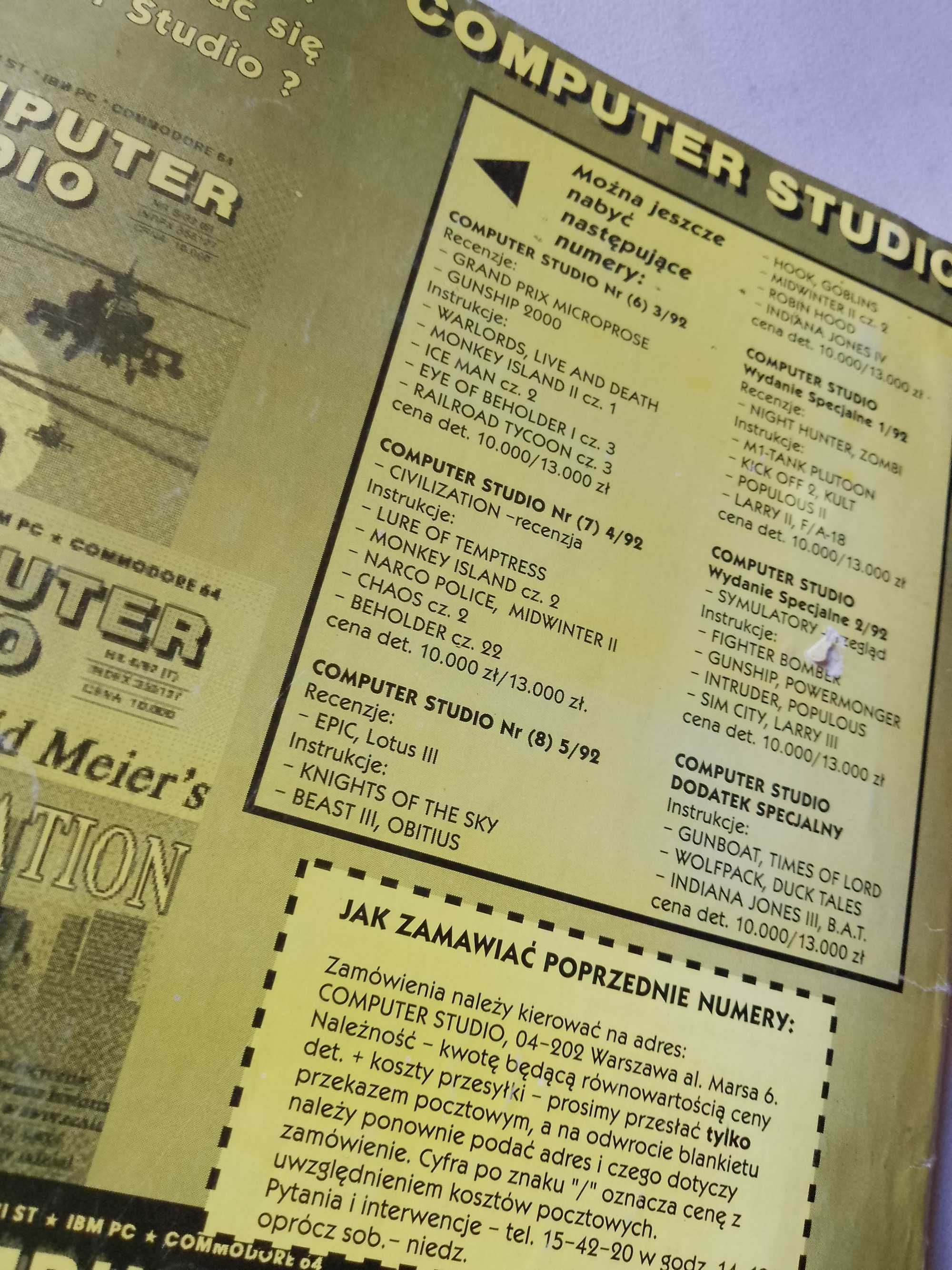 Computer Studio 2/3/4 Numer Składankowy