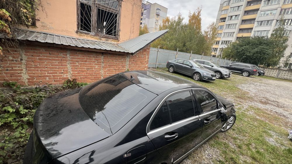 мерседес w204 рестайлинг после ДТП