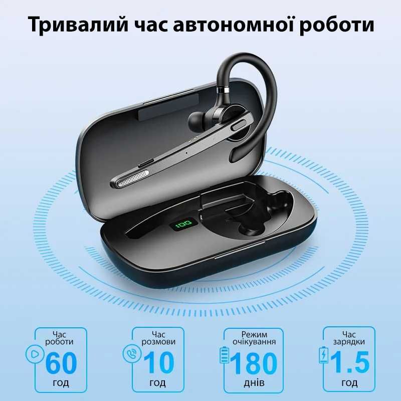 Блютуз гарнітура для водія New Bee M53