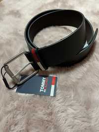 Tommy Hilfiger skórzany pasek new flag 90 belt genuine leather