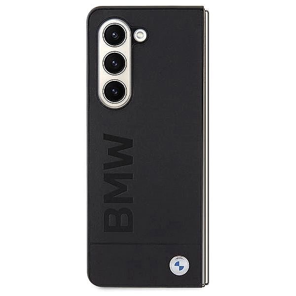 Etui BMW Signature Logo Imprint na Samsung Galaxy Z Fold 5 - czarne