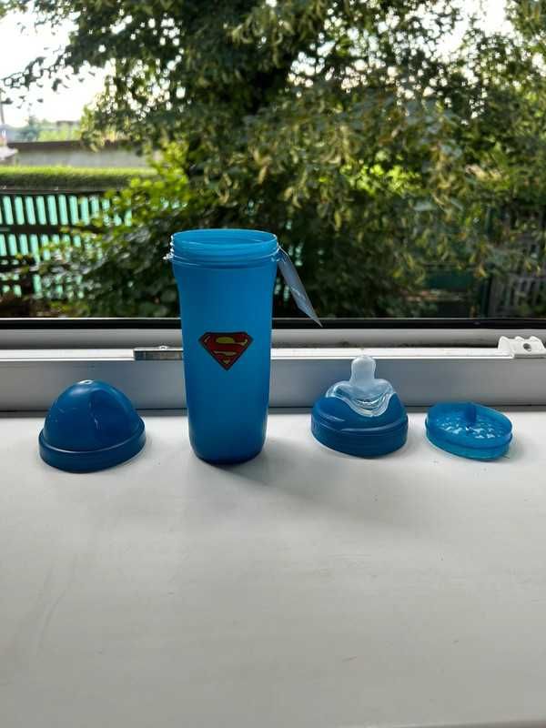 Herobility Antykolkowa Butelka dla niemowląt 340ml Superman