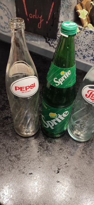 Butelka Pepsi, Sprite, Coca-Cola