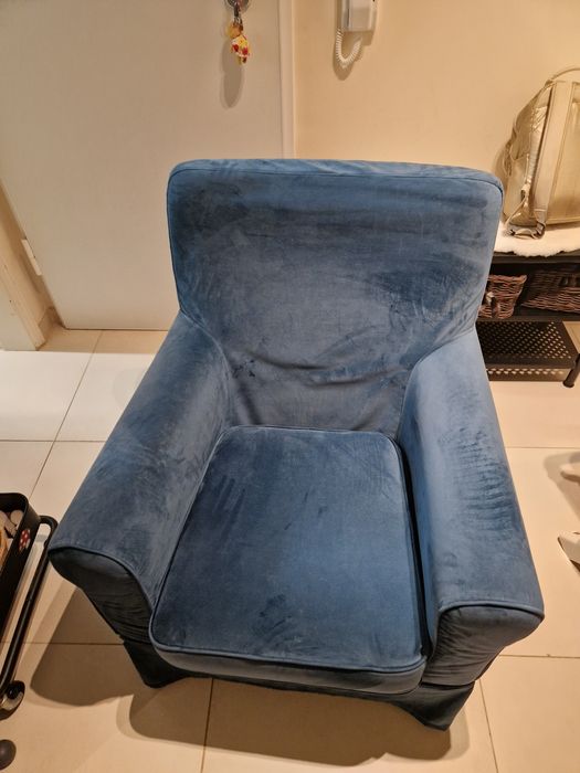 Poltrona veludo 60€