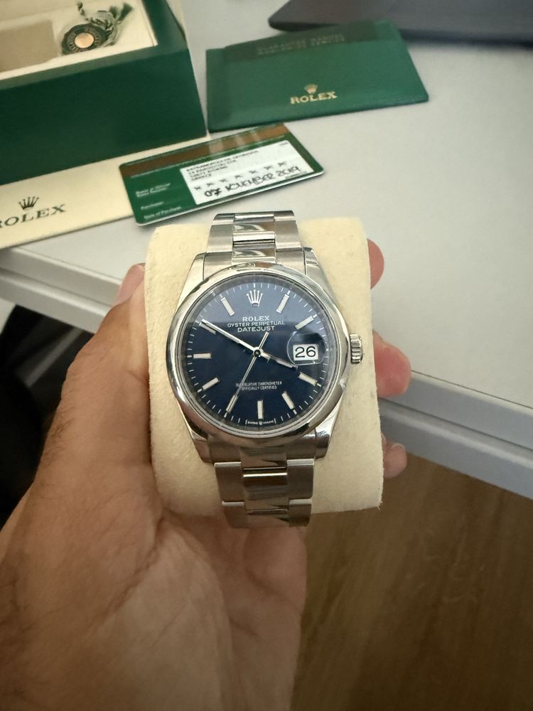 Relogio rolex oyster datejust full set